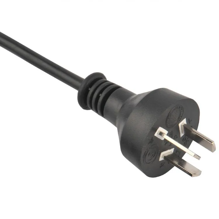 Argentina-AC-Power-Cords-AC-Power-Supply-Cords-IRAM-2073-Type-I-Plug-10-Amp-250-Volt-2-Pole-3-Wire-Grounding