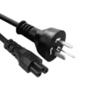 Argentina IRAM 2073 plug to IEC C5 60320 C5 Power Cord