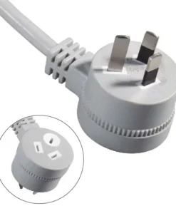 Australia Power Cord Piggy Back,Pigtail 10A AS NZS 4417,3112 AC 2 Pole 3 Wire Grounding Plug Power Supply Cord