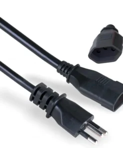 Brazil Extension Cord - NBR 14136, 20A Heavy Duty UC 2P+T Male Female AC Extension Cable