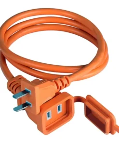 China Outdoor Extension Cord: GB 2099 2-Wire Plug to Single Outlet (CCC & 3C Certified)