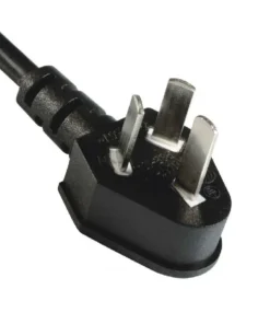 China Power Cord GB 2009 3 Wire Grounding Type I Right Angled Plug CCC Certificated