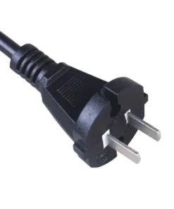 The China Power Cord GB 2099 2 Wire Non-Grounding 3C Certificated is a specific type of power cord designed for use in China with appliances and devices