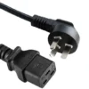 China Power Cord GB 2009 Plug To IEC 60320 C19 Connector, 3C certificated,