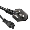 China Power Cord GB 2009 Plug To IEC 60320 C5 Connector, 3C Certificated