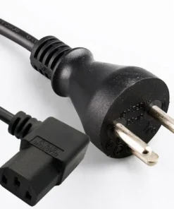 Power Up with Convenience: Denmark Power Cord - AFSNIT 107-2-D1 to IEC 60320 C13 Right Angled, DEMKO Certified