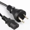 Denmark Power Cord: AFSNIT 107-2-D1 to IEC 60320 C13, DEMKO Certified