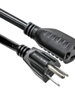 America Extension Cord - Indoor/Outdoor, NEMA 5-15P to NEMA 5-15R, UL Listed