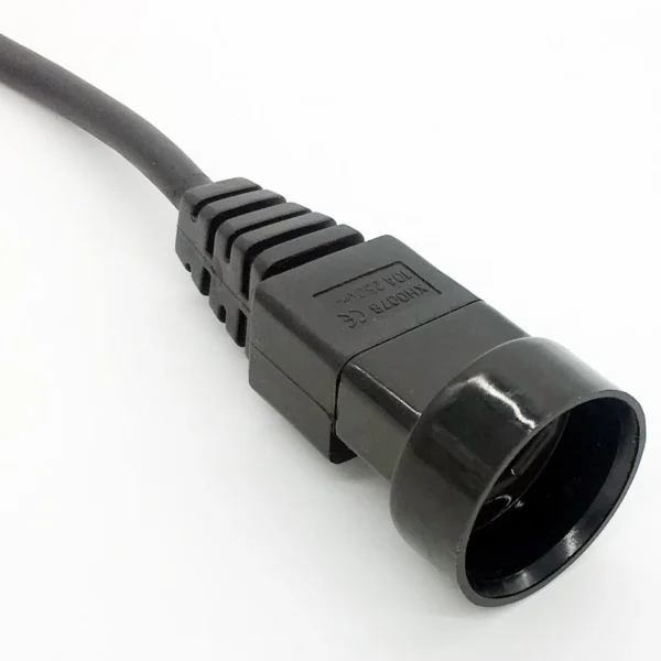 IEC 60320 C14 Power Cords with Waterproof Outdoor IP55 Plug