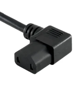 IEC 60320 C17 Power Cord with Right Angled Receptacle