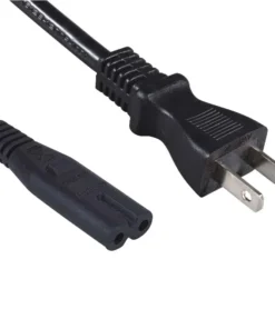 Japan Power Cord standard 2-pole plug compliant with the JIS 8303 standard, an IEC 60320 C7 connector, and PSE & JET approvals