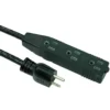 Indoor Extension Cord Triple Outlet NEMA 5-15P to 3x NEMA 5-15P UL cUL listed