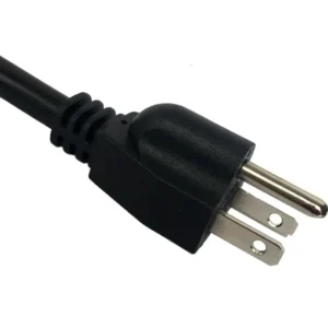 Japan Power Cord Type B plug 15 amps and 125 volts PSE and JET approved