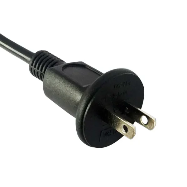 Japan Power Cord 2 Wire Outdoor Waterproof Plug JIS 8303 standard, and PSE & JET approvals