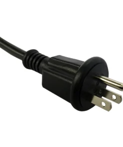 Japan Power Cord boasts a weatherproof 3-wire plug, JIS 8303 standard, and PSE & JET approvals