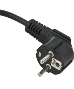 heavy-duty power cords are designed for use in South Korea with devices that require a high power output and grounding. They feature a standard Korean Type F plug with two prongs and a ground pin, and are rated for 16 amps, making them suitable for appliances