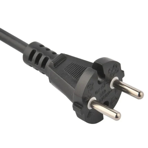 heavy-duty power cord is designed for use in South Korea with devices that require a high power output