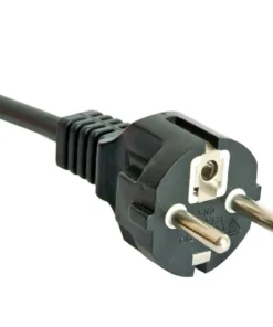 Korea Power Cord 3 Wire 16 Amp CEE 7/7, Type F Straight Plug (KS C 8305, KTL KC Approved)
