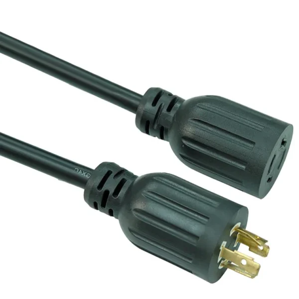 reliable Twist-Lock Extension Cord NEMA L14-20P and L14-20R connectors