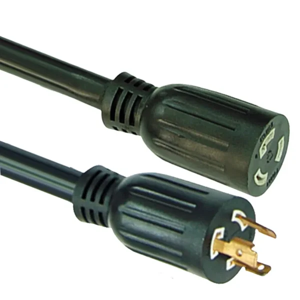 heavy-duty cord boasts NEMA L5-20P and L5-20R connectors
