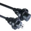 Twist-Lock Extension Cordheavy-duty cord boasts NEMA L5-30P and L5-30R connectors