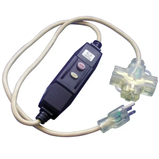 Illuminate and Protect Your Outdoor Projects with the Lighted In-Line GFCI Extension Cord