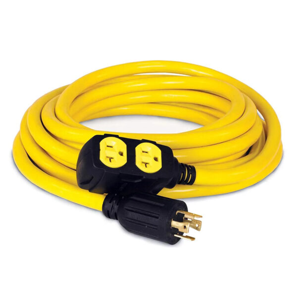 Conquer Power Limitations: NEMA L14-30P to 4x 5-15/20R Extension Cord - UL Listed