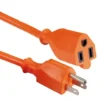 America Outdoor Extension Cord - NEMA 5-15P to NEMA 5-15R, UL Listed