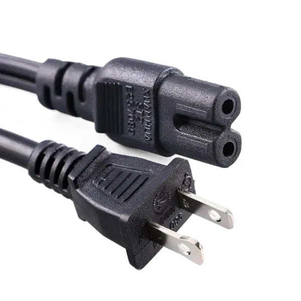 NEMA 1-15P C7 connector Power Cord