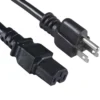 NEMA-1-15P-IEC-C15 High Temperature Power Cord