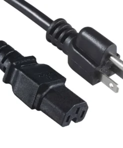 NEMA-1-15P-IEC-C15 High Temperature Power Cord