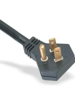 Power Supply Cord NEMA 5-15P Flat Angle AC Power Cords Custom Long, Color Power Cable, UL Listed