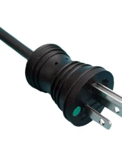 NEMA-5-15P-Medical-Grade-Power-Cord hospital grade plug with a green dot