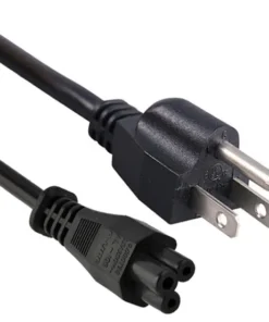 NEMA 5-15P to IEC 60320 C5 Power Cord