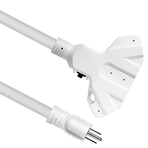 Heavy-Duty Extension Cord. This workhorse boasts four grounded outlets, an integrated overload protector,