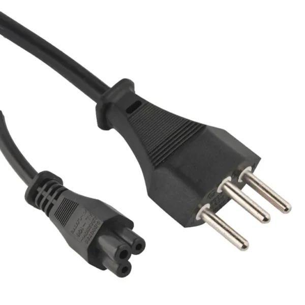 Switzerland Power Cord with IEC C5 Connector
