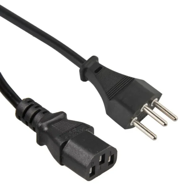 Switzerland Power Cord with Straight C13 Connector