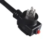 Thermal protector NEMA 5-15P Power Cord