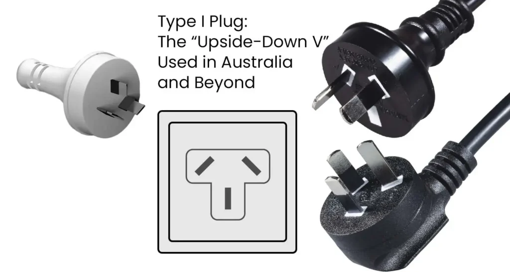 Type I Plug The Upside-Down V Used in Australia and Beyond