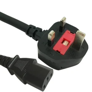 Safely connect devices with IEC C13 plugs (computers, monitors, printers) to UK outlets. ASTA/BSI/VDE certified for peace of mind