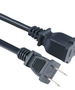 America Extension Cord NEMA 1-15P to NEMA 1-15R 2-Prong UL, cUL