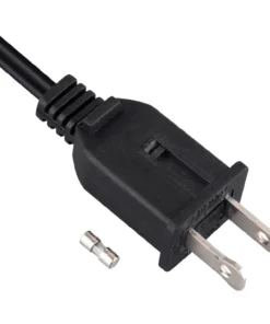 America Power Cord NEMA 1-15P 5 Amp Fuse Plug AC Power Supply Cords Custom Length / Color,UL Listed