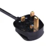power cord BS 1363 Type G plug British plug ASTA, BSI, and VDE
