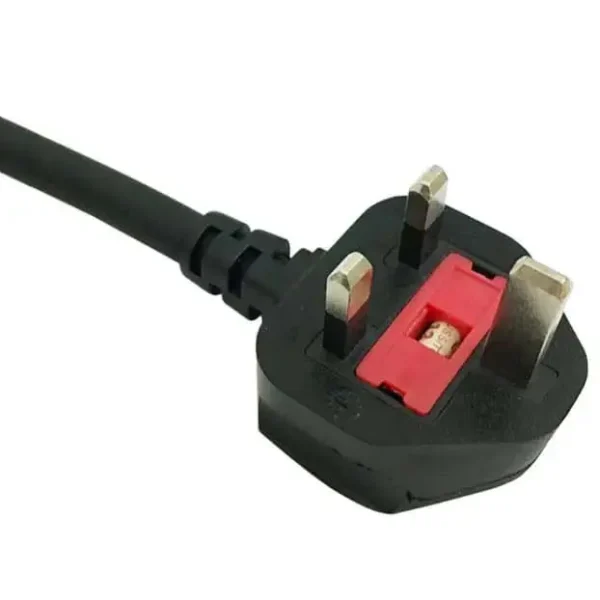 UK Power Cord BS 1363 Type G Plug With Fuse ASTA, BSI, VDE Certificated