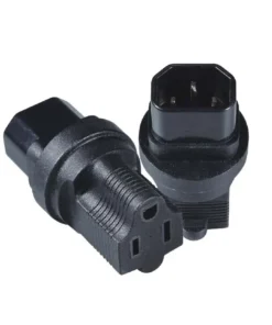 America Adapter IEC 60320 C14 to NEMA 5-15R UL Certificated