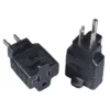America Adapter NEMA 5-15P to NEMA 5-15-20R Blade plate UL Certificated