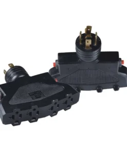 America Adapter NEMA L14-30P to 4x NEMA 5-20R UL listed