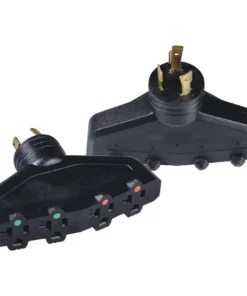 America Adapter NEMA L5-30P to 4x NEMA 5-20R UL listed