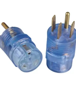 America Adapter Translucent with indicator light NEMA 14-50P to NEMA TT-30R UL listed