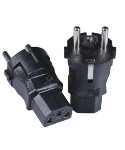CEE77 Europe to IEC320 C13 adapter